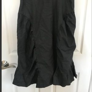 Steampunk gathered skirt